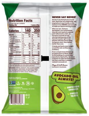 Image showing  Classic Kettle Potato Chip Avocado Oil Spicy Jalapeno