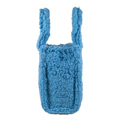 Image showing  Sherpa Tote Bag - Cozy, Colorful & Convertible with Matching Coin Purse - Walter & Friends