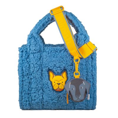 Image showing  Sherpa Tote Bag - Cozy, Colorful & Convertible with Matching Coin Purse - Walter & Friends