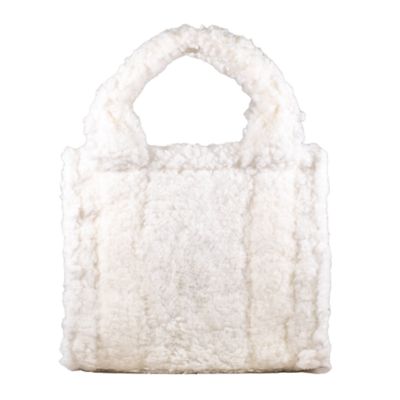 Image showing  Sherpa Tote Bag - Cozy, Colorful & Convertible with Matching Coin Purse - Lounging Sloth