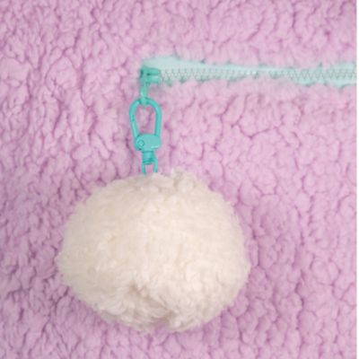 Image showing  Snuggle Tote XL - The Oversized Sherpa Tote Bag for Sleepovers - Violet Dream