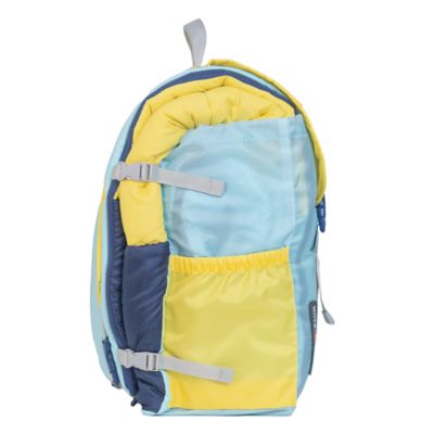 Image showing  Sleep-N-Pack - Big Kid Size Color Block Cali Teal, Buttercup Yellow & Navy Blue