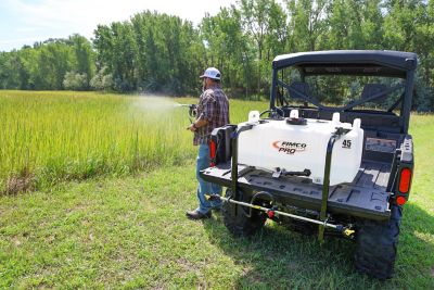Image showing  FIMCO Pro Series 45 gal. UTV Sprayer 4.0 GPM Broadcast Boom