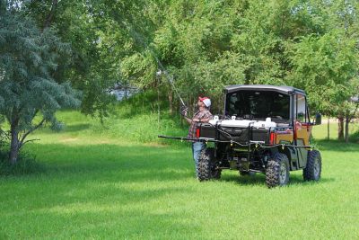 Image showing  FIMCO Pro Series 65 gal. UTV Sprayer 4.0 GPM 7 Nozzle Boom