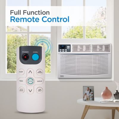Image showing  Window Air Conditioner 14000 BTU, AC Window Unit Cools Up to 700 Square Feet, White