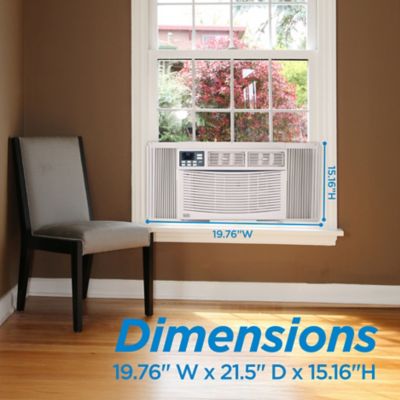 Image showing 5 th Black & Decker Window Air Conditioner 14000 BTU, AC Window Unit Cools Up to 700 Square Feet, White