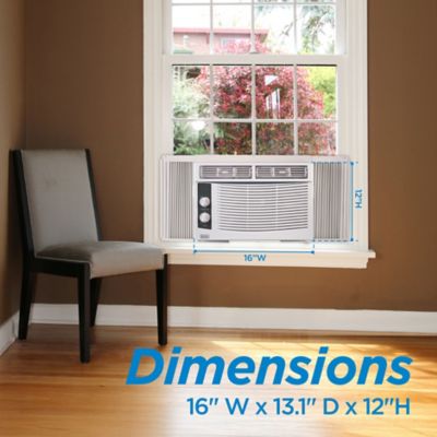 Image showing  Window Air Conditioner 5,000 BTU, AC Window Unit Cools Up to 150 Square Feet