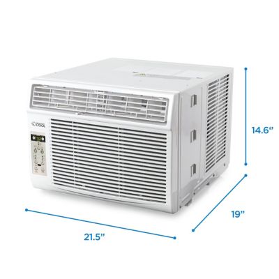 Image showing 5 th Commercial Cool 14,300 Remote Control and Adjustable Thermostat Window Air Conditioner