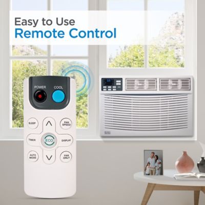 Image showing  12,000 BTU Window Air Conditioner Unit, AC Cools Up to 550 Square Feet, White