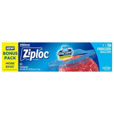 Ziploc Suso Freezer Bag Gallon, 16 ct.
