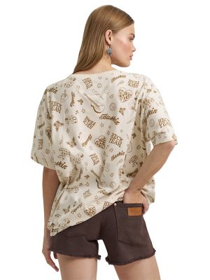 Image showing  x Lainey Wilson Women's All Over Print T-Shirt