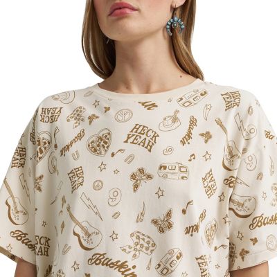 Image showing  x Lainey Wilson Women's All Over Print T-Shirt