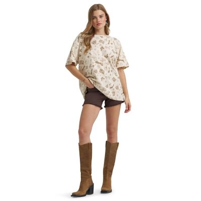 Wrangler x Lainey Wilson Women's All Over Print T-Shirt