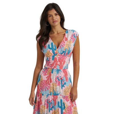 Wrangler Women's Cactus Print Dress Set Top