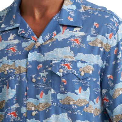 Image showing  Men's Coconut Cowboy Short Sleeve Snap Shirt