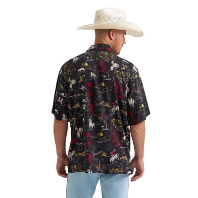 Image showing 1 th Wrangler Men's Coconut Cowboy Short Sleeve Snap Shirt
