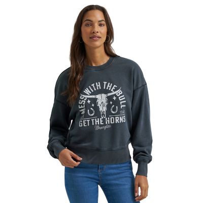 Wrangler Women's Acid Wash Sweatshirt