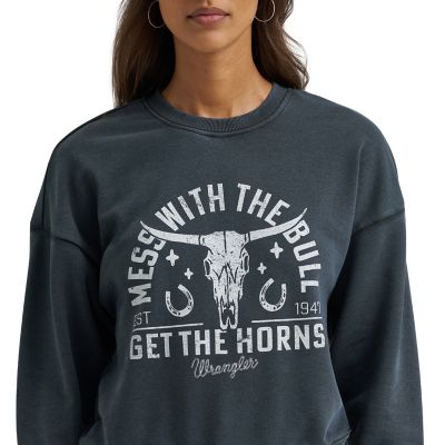 Image showing  Women's Acid Wash Sweatshirt