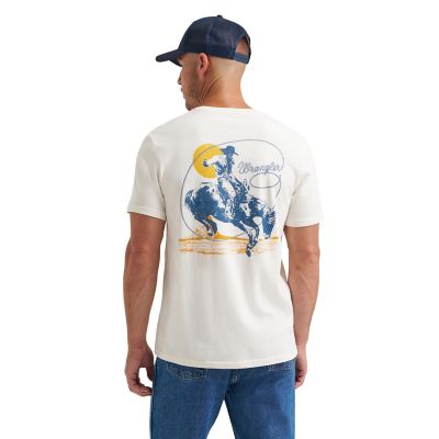 Image showing 1 th Wrangler Men's Rodeo Back Graphic T-Shirt