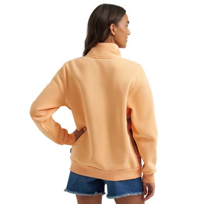 Image showing 1 th Wrangler Women's Retro Quarter Zip Sweatshirt