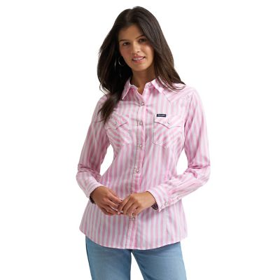 Wrangler Women's Retro Long Sleeve Snap Shirt