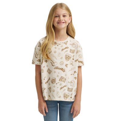 Wrangler x Lainey Wilson Girl's All Over Print T-Shirt