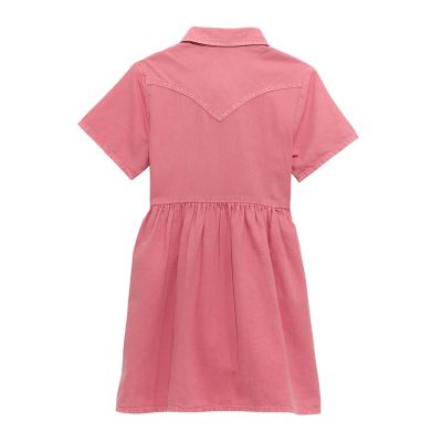Image showing  Girl's Pink Denim Dress