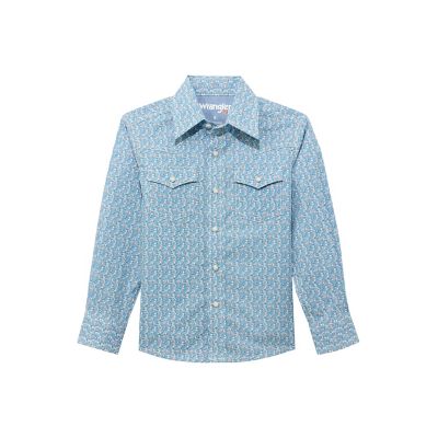Wrangler 20X Boy's Advanced Comfort Snap Shirt
