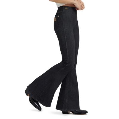 Image showing 2 th Wrangler x Lainey Wilson Women's Pull On Bell Bottom Jean