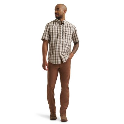 Image showing 0 th Wrangler Men's Short Sleeve Performance Shirt