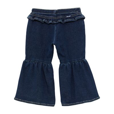 Image showing 1 th Wrangler Baby Girl's Ruffle Flare Jean