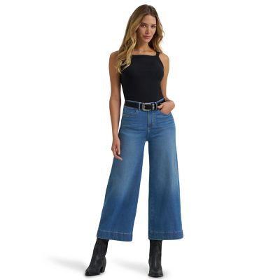 Wrangler Women's Bespoke Wide Crop Jean