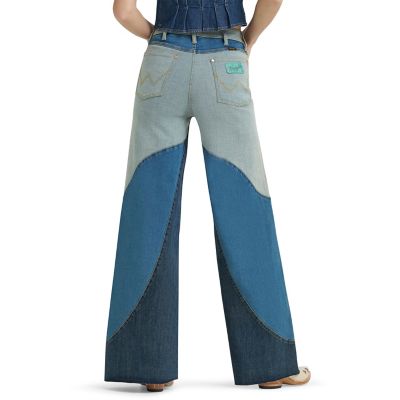 Image showing 3 th Wrangler x Lainey Wilson Women's Groovy Wide Leg Jean