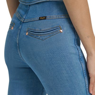 Image showing  x Lainey Wilson Women's Pull On Flare Jean