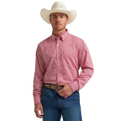 Wrangler Men's Cody Johnson Long Sleeve Button Up Shirt