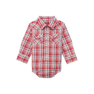 Wrangler Baby Boy's Western Snap Onesie