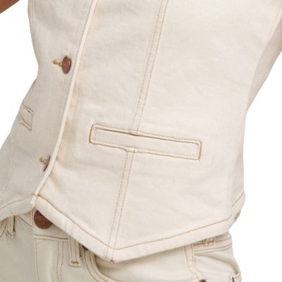 Image showing 4 th Wrangler Women's Retro Denim Vest