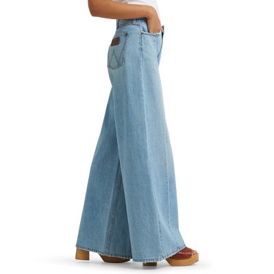Image showing  Women's Retro Bailey Wide Leg Jean