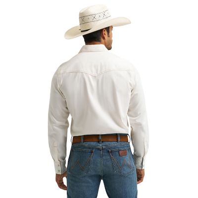 Image showing  Men's Retro Premium Long Sleeve Snap Shirt