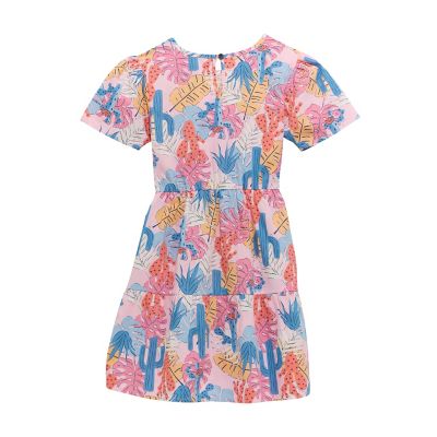 Image showing  Girl's Cactus Print Dress