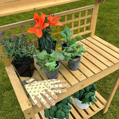 Image showing  Wooden Work Bench