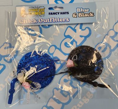 Image showing  Fancy Hats Blue & Black