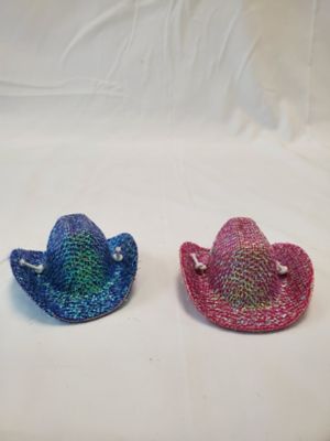 Image showing  Cowboy Hats Pink & Teal