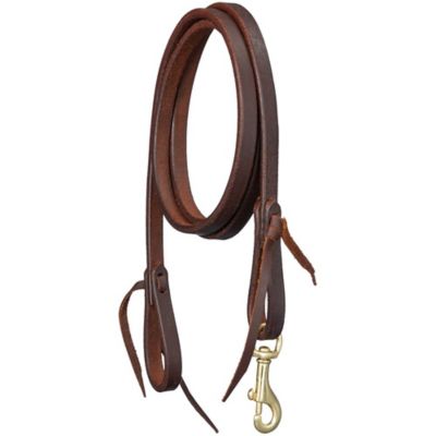 Tough1 Harness Leather Roping Reins