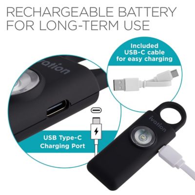Image showing  Personal SOS Rechargeable Battery Black