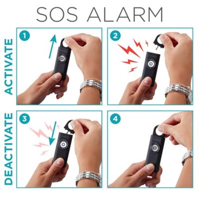 Image showing  Personal SOS Rechargeable Battery Black