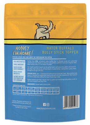 Image showing  Natural Water Buffalo BARKIN' BULLY FOOD TOPPER