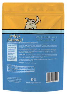 Image showing  Natural Water Buffalo LIP-SMAKIN' LUNG FOOD TOPPER