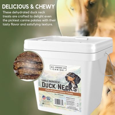 All American Canine Dehydrated Duck Necks, 50 count