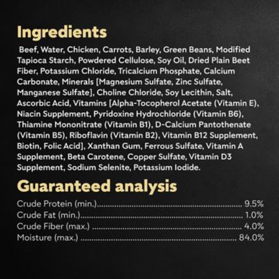 Image showing  Wholesome Meals Adult Beef, Chicken, Carrots, Barley and Green Beans Recipe Wet Dog Food, 17.6 oz., Pack of 12 Pouches